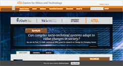 Desktop Screenshot of ethicsandtechnology.eu
