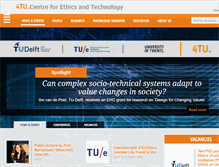 Tablet Screenshot of ethicsandtechnology.eu